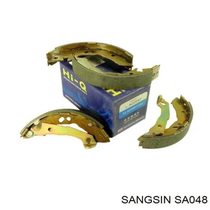 SA048 Sangsin колодки гальмові задні, барабанні