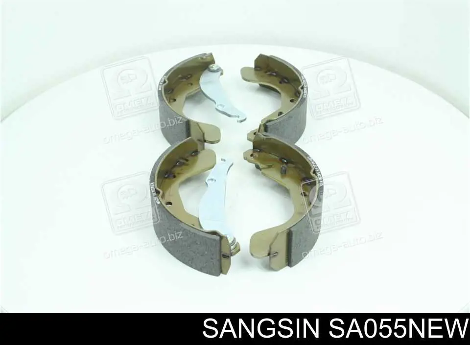 Колодки гальмові задні, барабанні SA055NEW Sangsin
