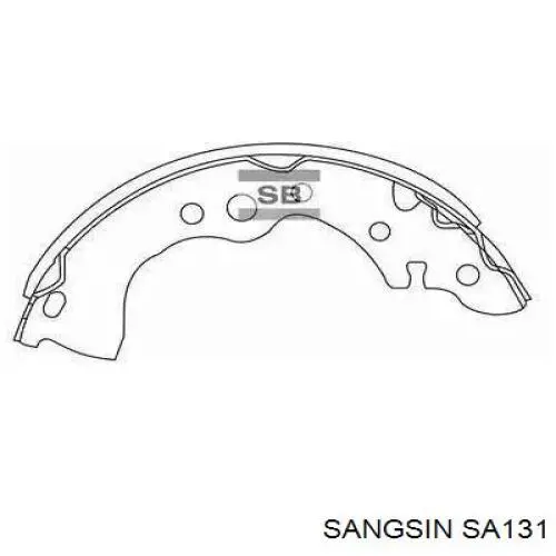SA131 Sangsin колодки гальмові задні, барабанні