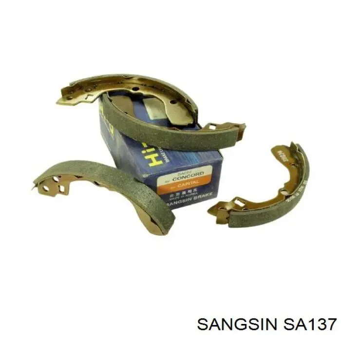 Колодки гальмові задні, барабанні Sangsin SA137 ціна, від 16.91 USD