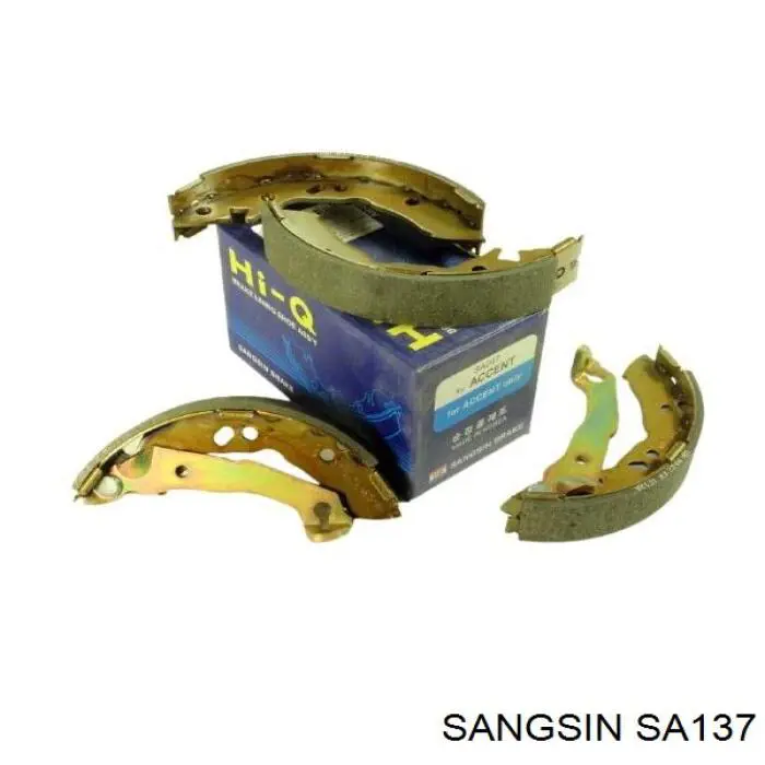 Купити SA137 Sangsin Колодки гальмові задні, барабанні