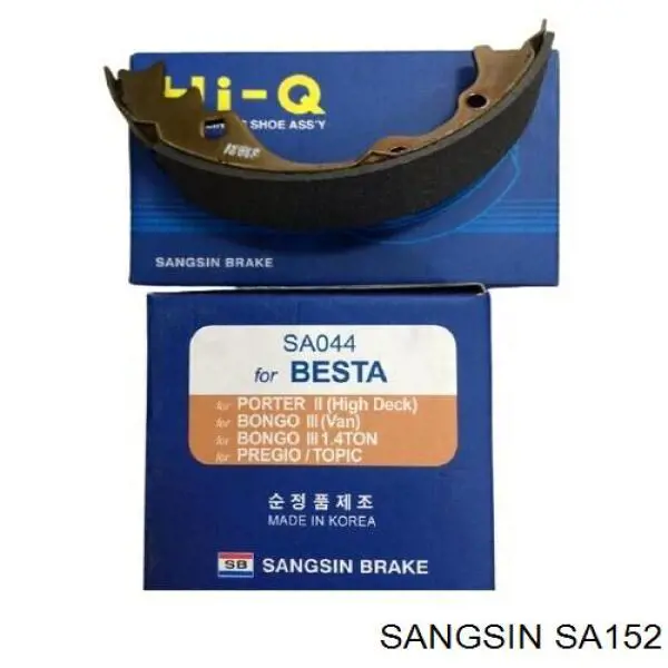 986487614 Bosch Колодки гальмівні задні, барабанні