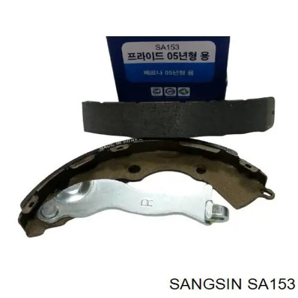 SA153 Sangsin колодки гальмові задні, барабанні