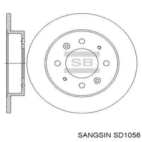 Купити SD1056 Sangsin Ротор гальмівний