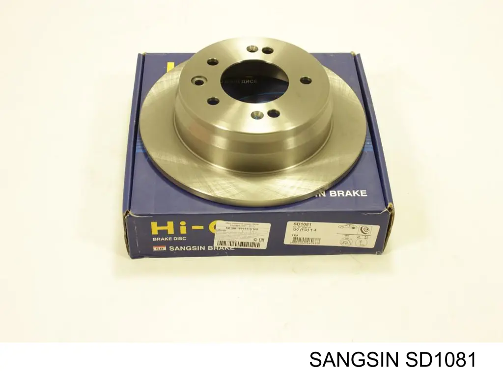 SD1081 Sangsin диск гальмівний задній