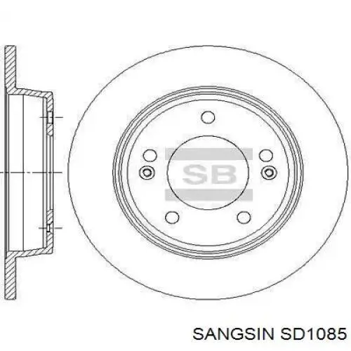 SD1085 Sangsin Дискові гальма