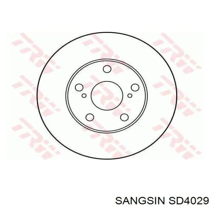 Купити SD4029 Sangsin Ротор гальмівний