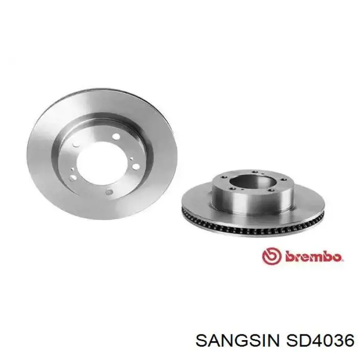 Задні дискові гальма Sangsin SD4036 ціна, від 57.04 USD