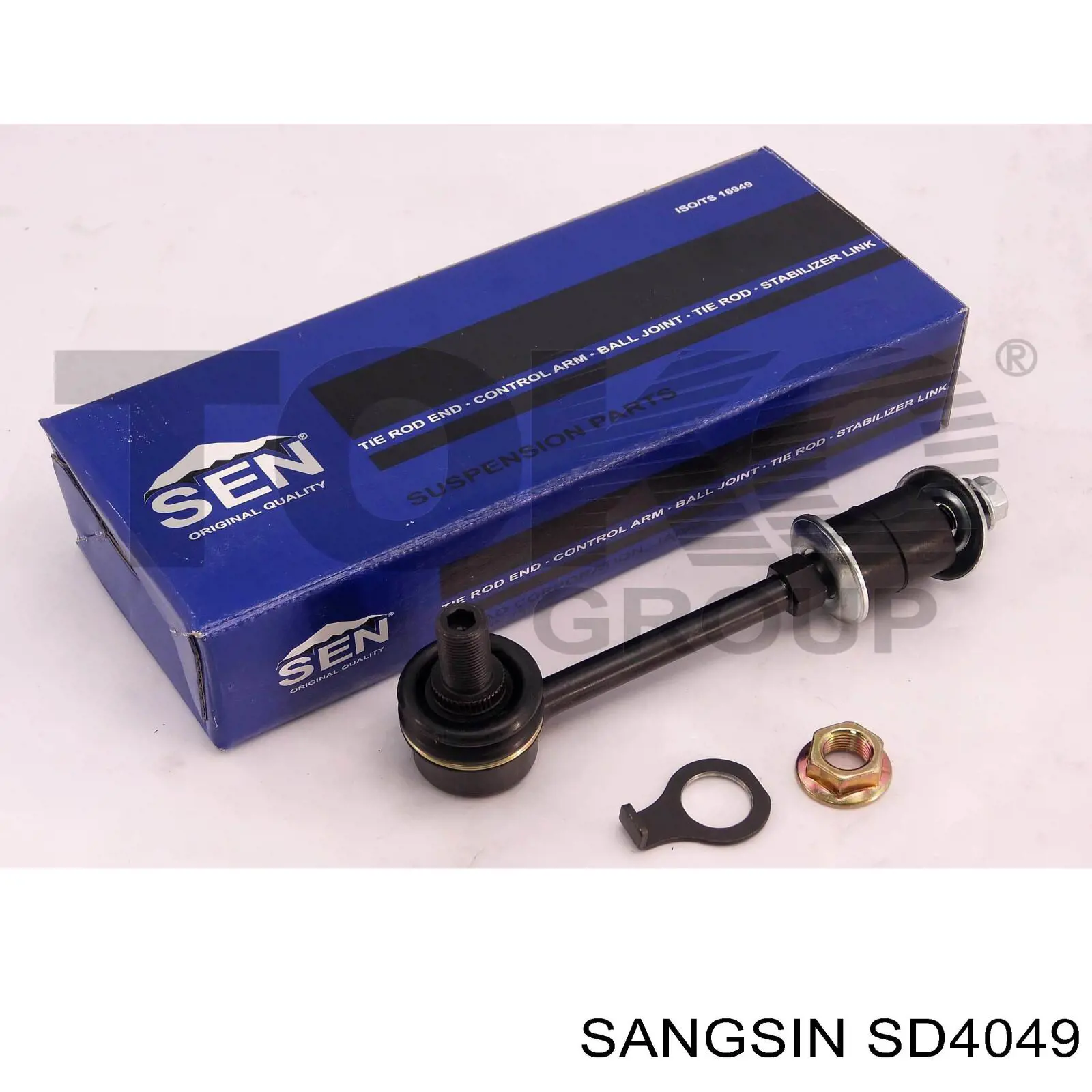 Диск переднього гальма Sangsin SD4049 ціна, від 26.37 USD