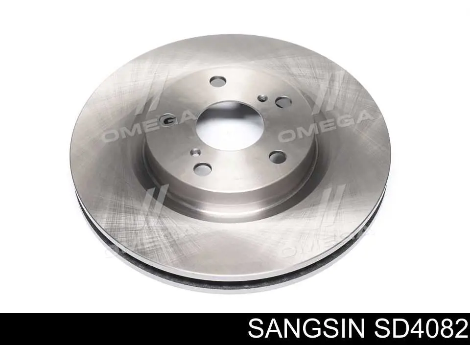 Диск переднього гальма Sangsin SD4082 ціна, від 34.25 USD