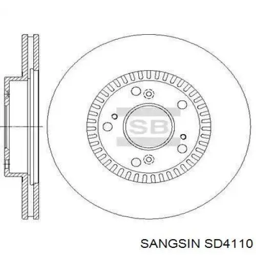 Купити SD4110 Sangsin Ротор гальмівний