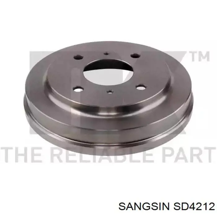 Барабан гальмівний задній Sangsin SD4212 ціна, від 35.51 USD