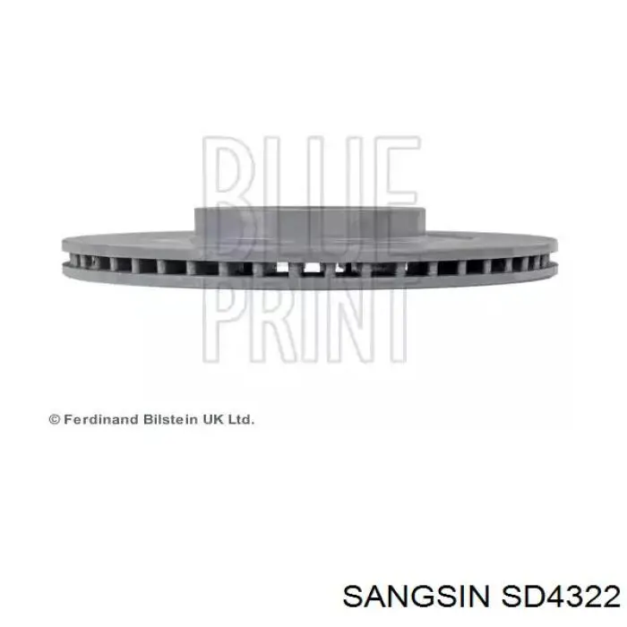 SD4322 Sangsin Гальмо дискове переднє
