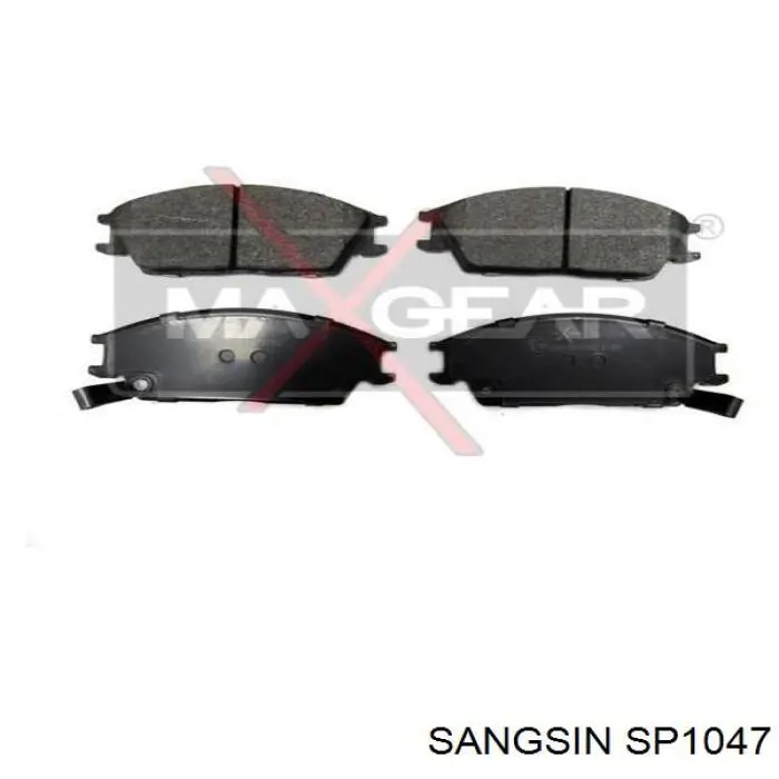 Передні тормозні колодки SP1047 Sangsin