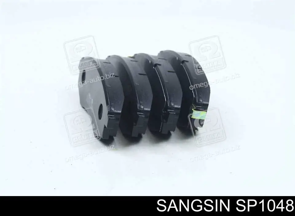 Купити SP1048 Sangsin Колодки гальмівні передні, дискові