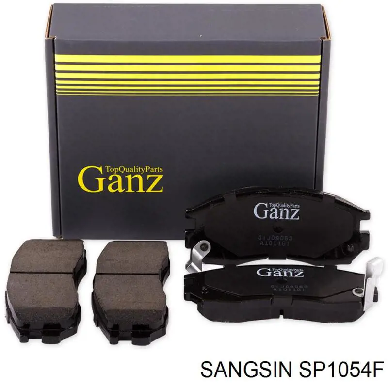 SP1054F Sangsin колодки гальмівні передні, дискові