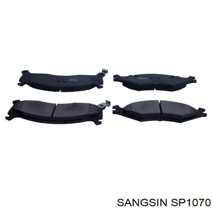 SP1070 Sangsin колодки гальмівні передні, дискові