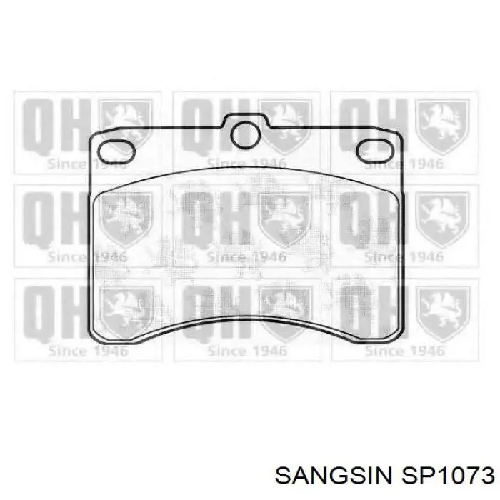 Гальмівні колодки Sangsin SP1073 ціна, від 12.78 USD