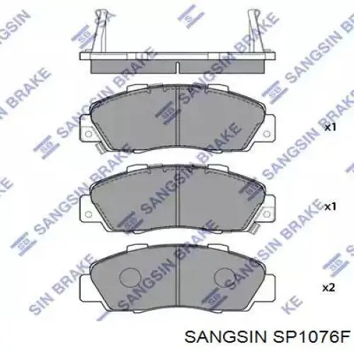 Гальмівні колодки Sangsin SP1076F ціна, від 20.78 USD