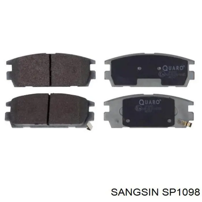 Задні гальмівні колодки SP1098 Sangsin