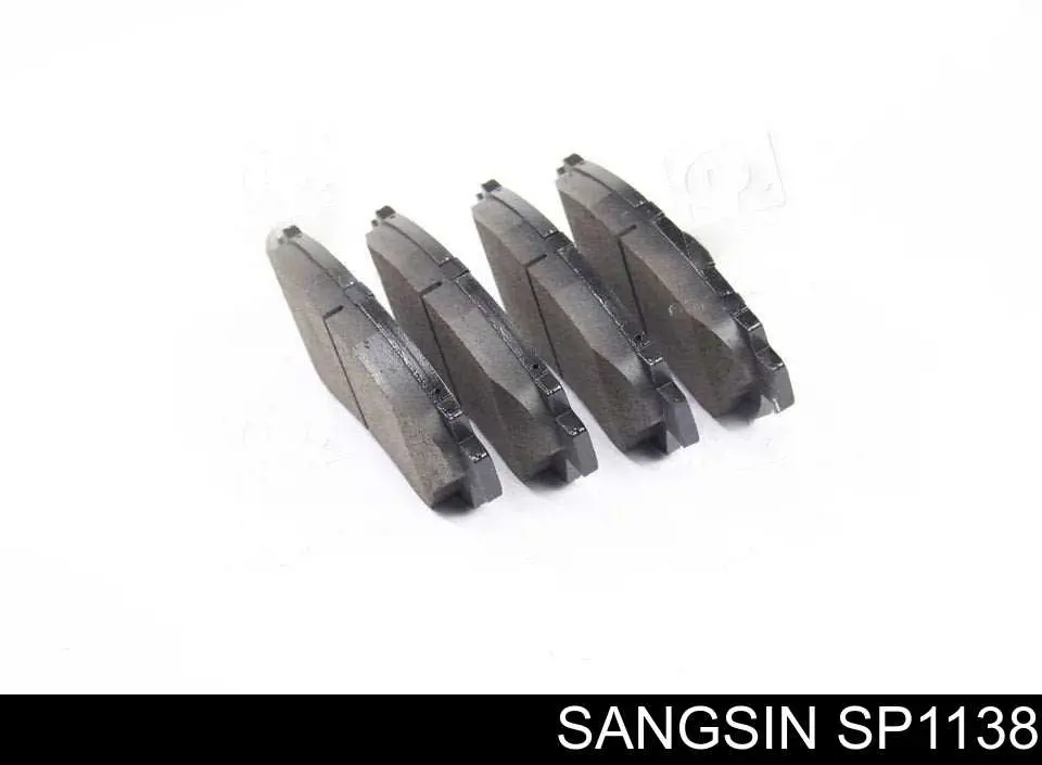 SP1138 Sangsin Передні гальмівні колодки