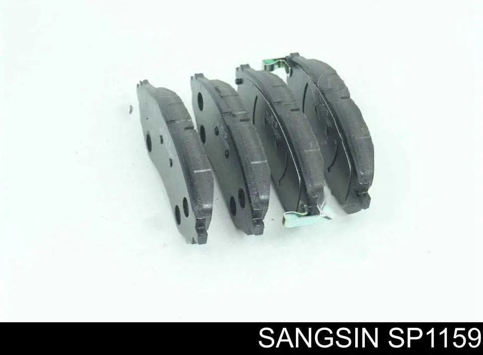 Передні тормозні колодки SP1159 Sangsin