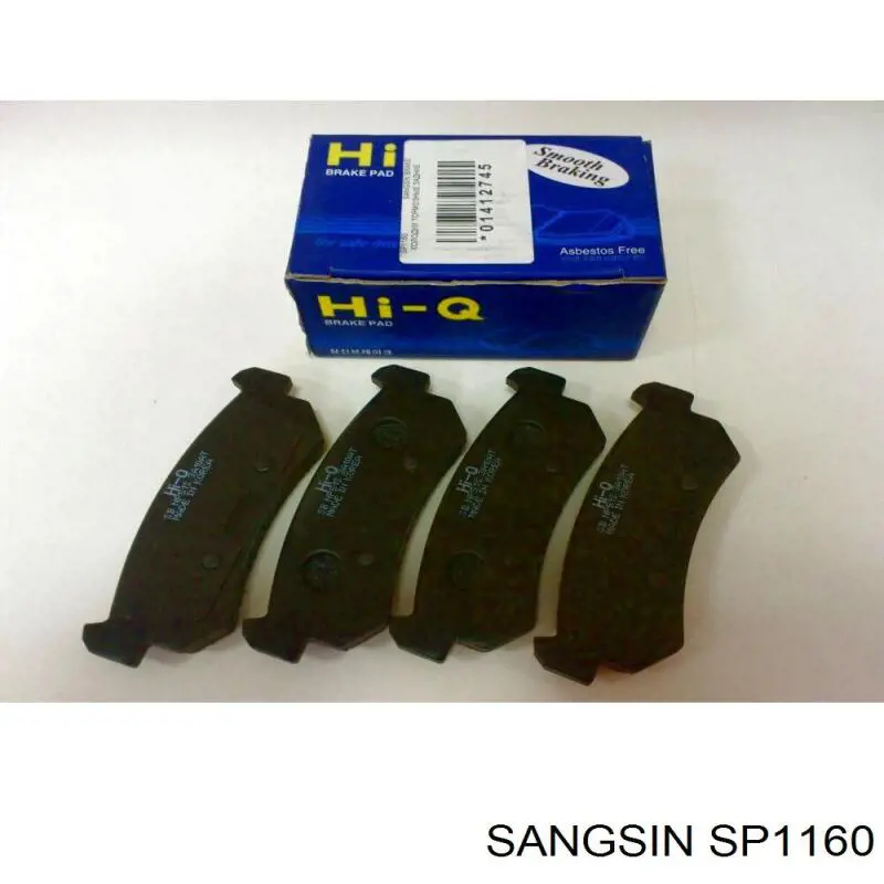 Купити SP1160 Sangsin Задні колодки