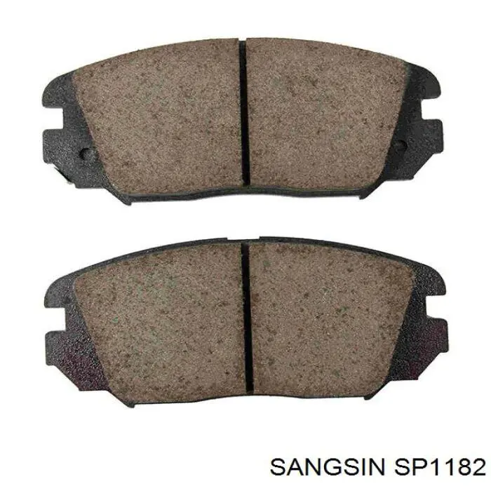 Гальмівні колодки Sangsin SP1182 ціна, від 20.56 USD
