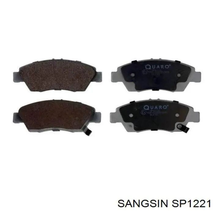 SP1221 Sangsin Передні гальмівні колодки