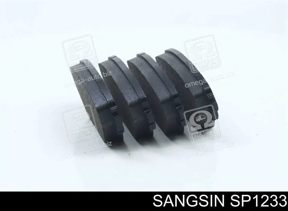 Гальмівні колодки Sangsin SP1233 ціна, від 21.78 USD