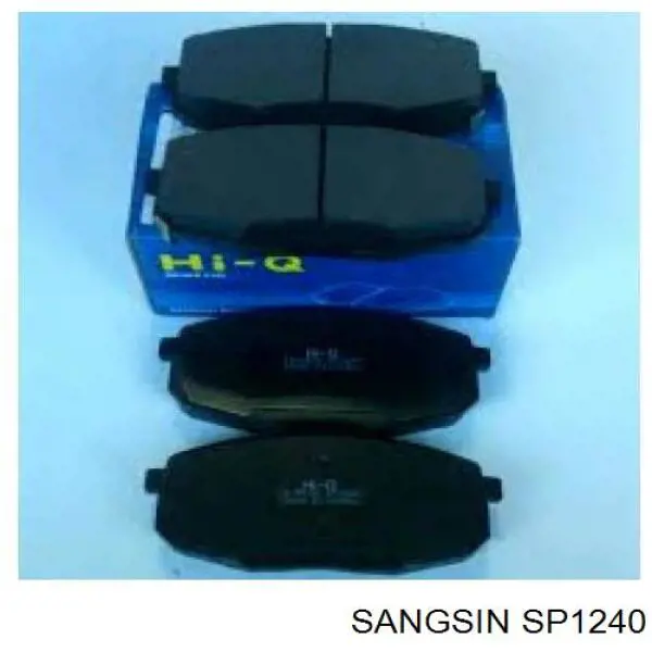 Передні тормозні колодки SP1240 Sangsin
