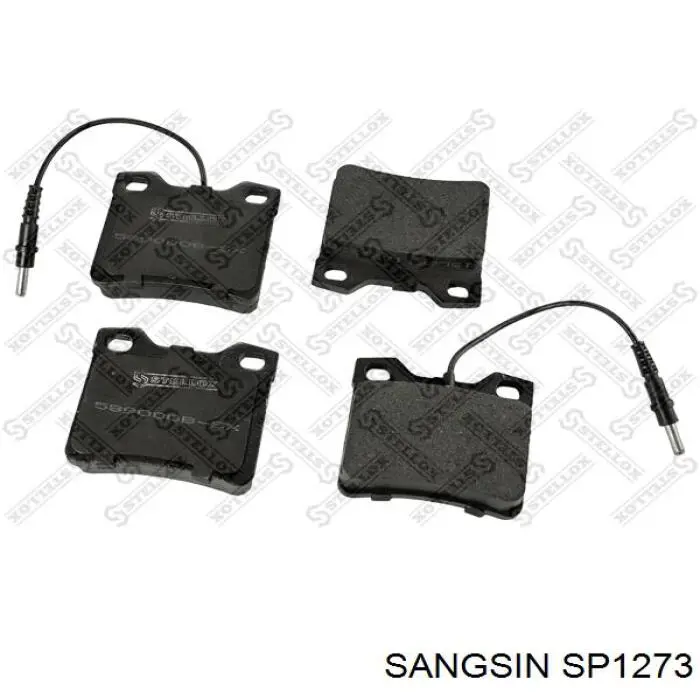 Передні тормозні колодки SP1273 Sangsin