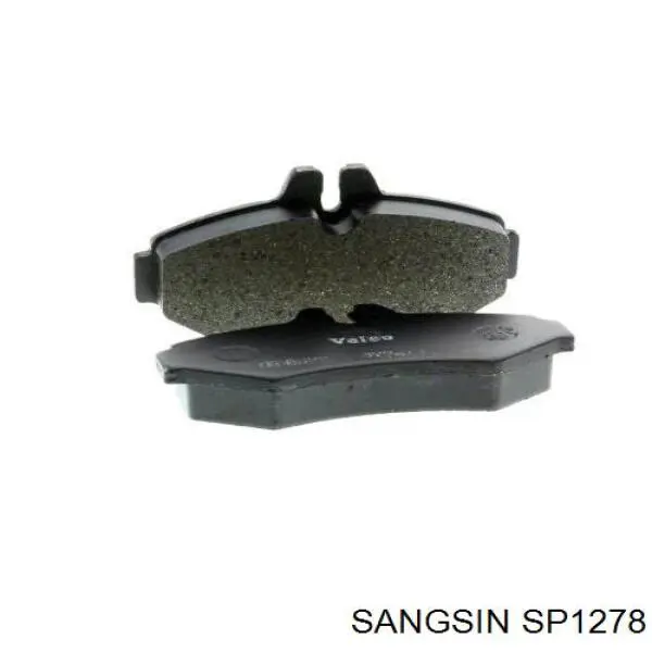 Купити SP1278 Sangsin Задні колодки