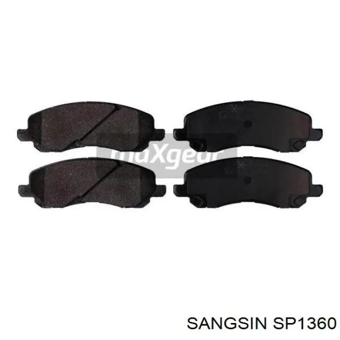 Передні тормозні колодки SP1360 Sangsin