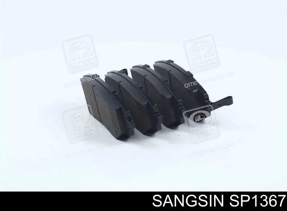 Гальмівні колодки Sangsin SP1367 ціна, від 22.78 USD
