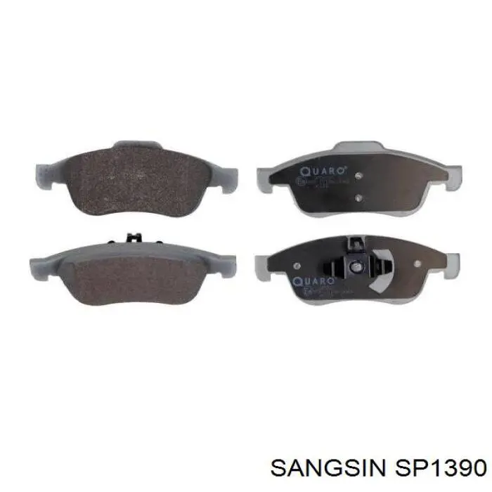 Передні тормозні колодки SP1390 Sangsin
