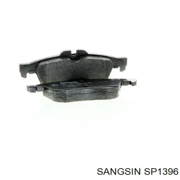 SP1396 Sangsin колодки гальмові задні, дискові