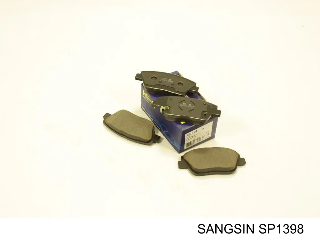 SP1398 Sangsin колодки гальмівні передні, дискові