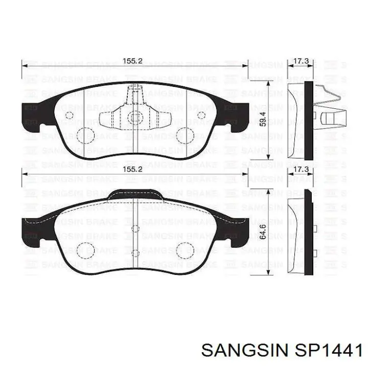 Купити V2013948AC Chrysler Задні колодки
