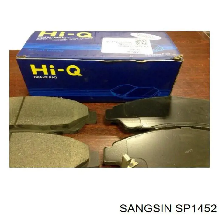 Купити SP1452 Sangsin Колодки гальмівні передні, дискові
