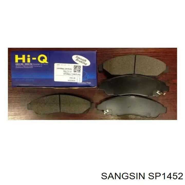 Передні тормозні колодки SP1452 Sangsin