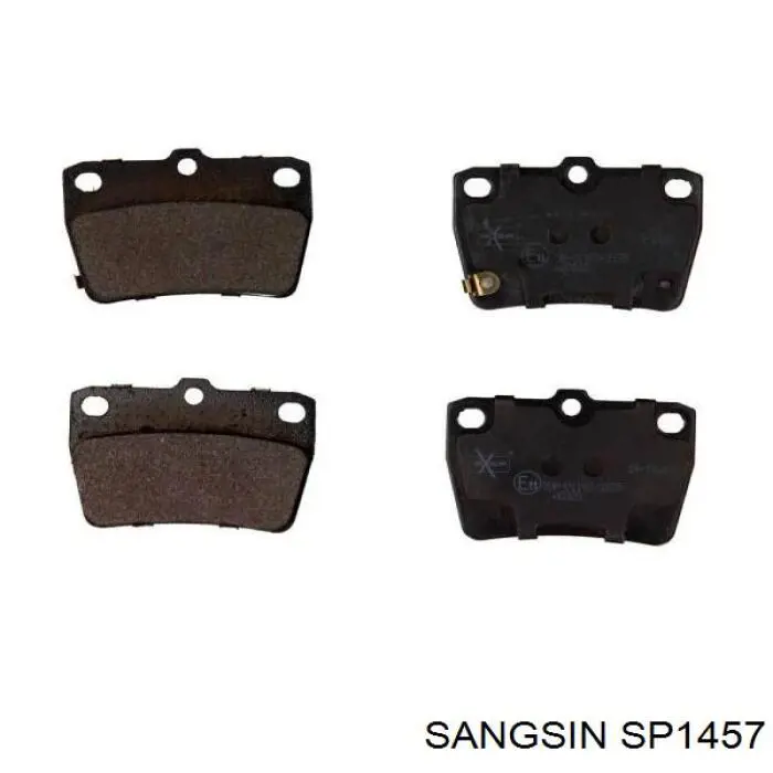 SP1457 Sangsin Колодки гальмівні задні, дискові