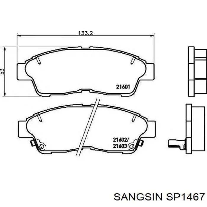 Гальмівні колодки Toyota 446520510 ціна, від 23.17 USD