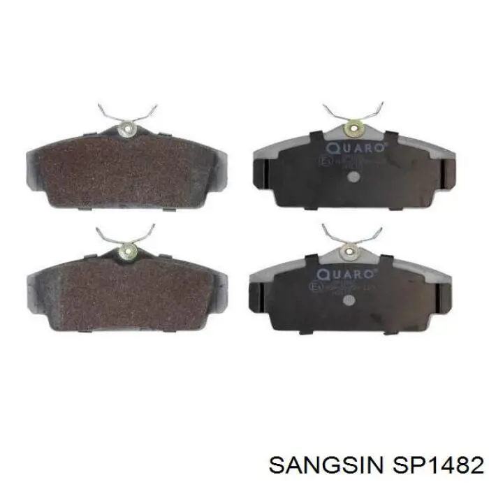 SP1482 Sangsin колодки гальмівні передні, дискові