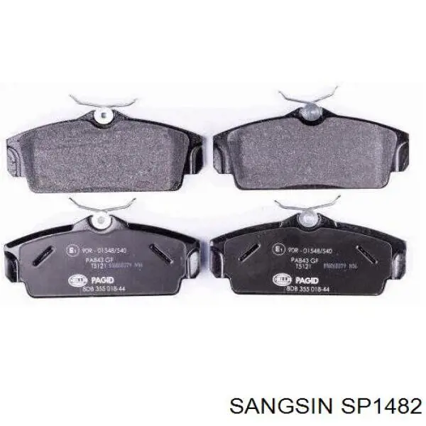 SP1482 Sangsin Передні гальмівні колодки
