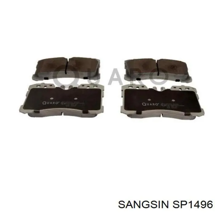 Гальмівні колодки Sangsin SP1496 ціна, від 33.32 USD