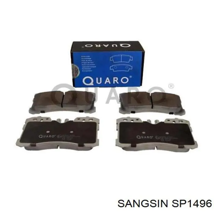 SP1496 Sangsin колодки гальмівні передні, дискові