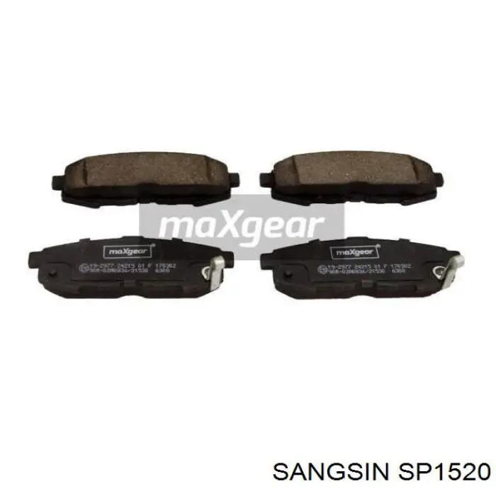 Купити SP1520 Sangsin Задні колодки