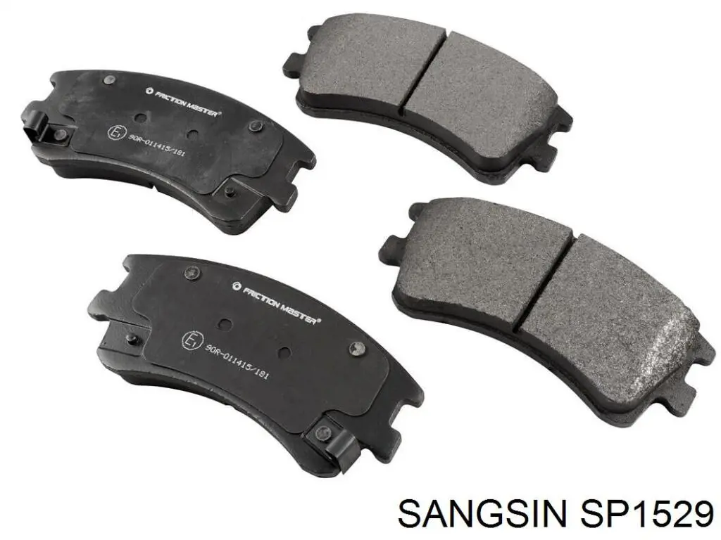 Гальмівні колодки Sangsin SP1529 ціна, від 23.68 USD