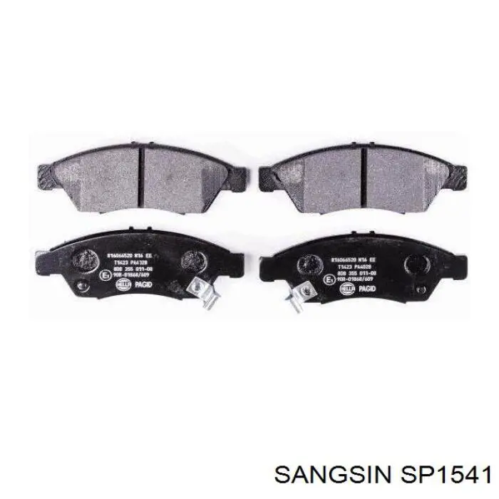 Передні тормозні колодки SP1541 Sangsin